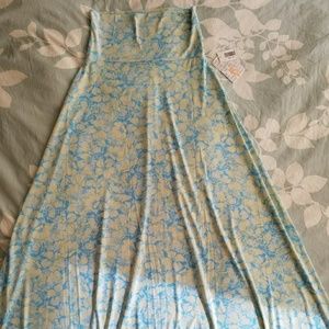 LuLaRoe Floral A-line Maxi
